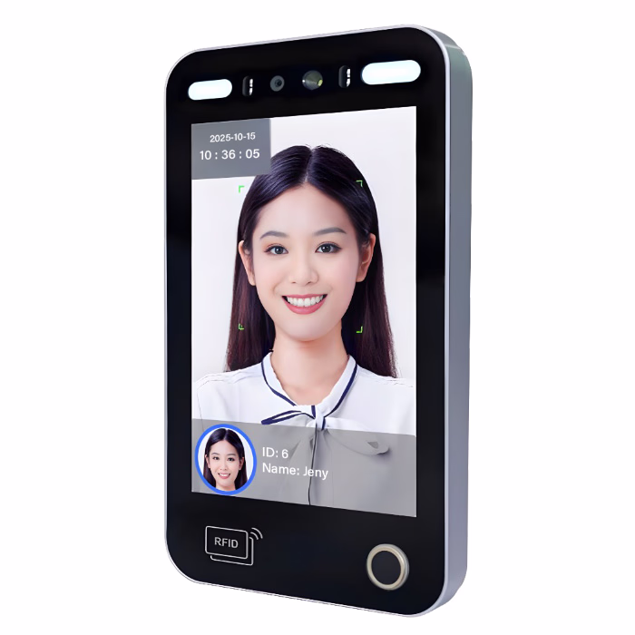 Facial Recognition, ID Card and Password Reader