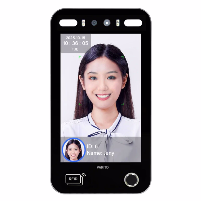 AI Face and Fingerprint Recognition Terminal