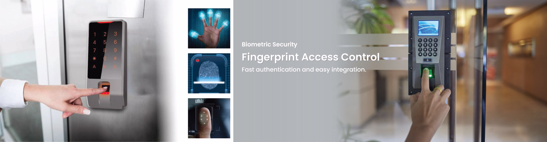 Fingerprint Recognition Access Control Banner