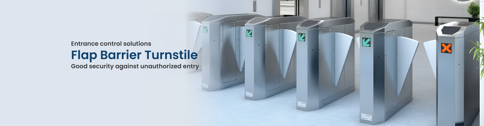 Flap Barrier Gate Banner