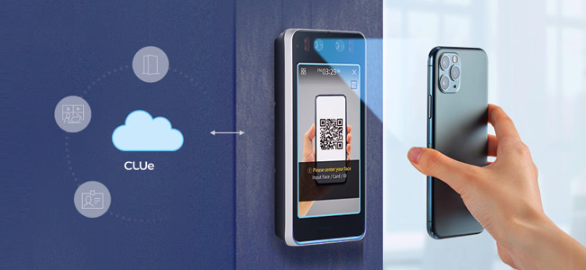 QR Code and RFID Access Control Terminal