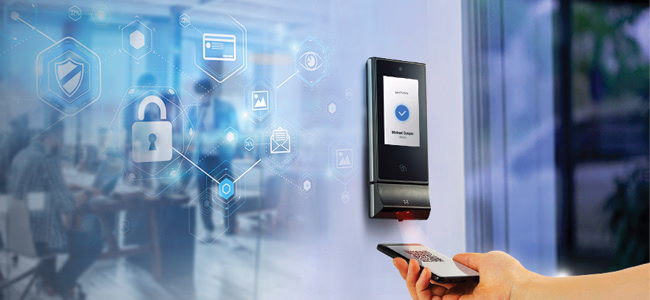 QR Code and RFID Access Control Terminal