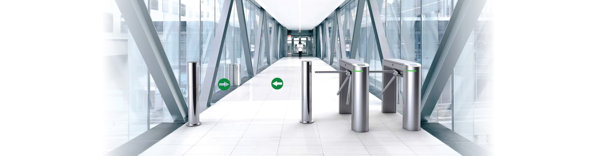 Tripod Turnstile Gate Banner