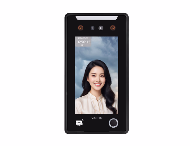 Varito VT-AI67FW Waterproof Dynamic Face-Fingerprint Recognition Terminal