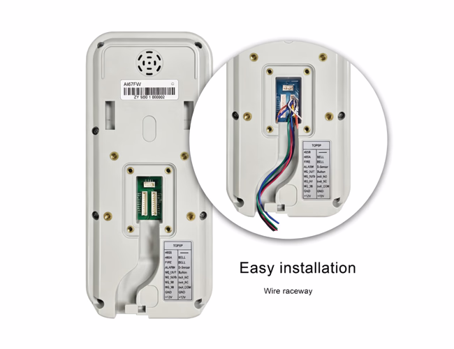 Varito VT-AI67FW Waterproof Dynamic Face-Fingerprint Recognition Terminal