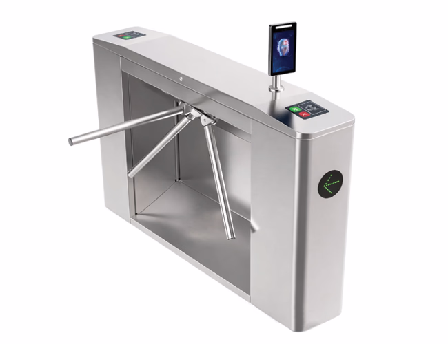 Varito School Access Control – RFID Vertical Three Arm Tripod Turnstile Gate