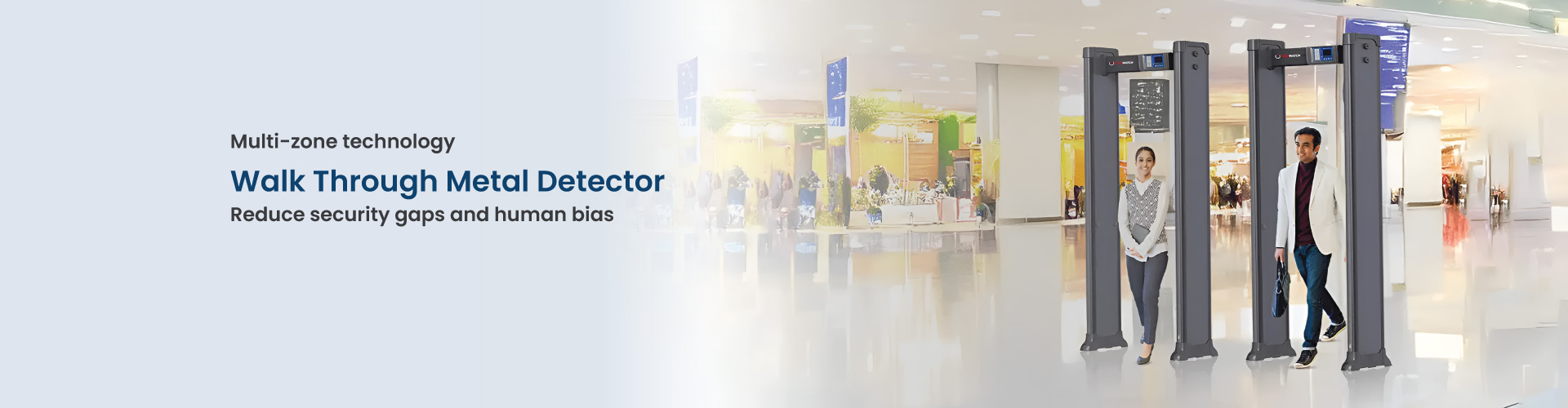 Walk Through Metal Detector Banner